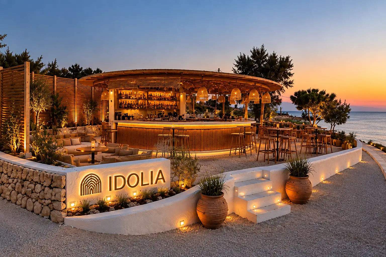 IDOLIA bar in Koufonisia