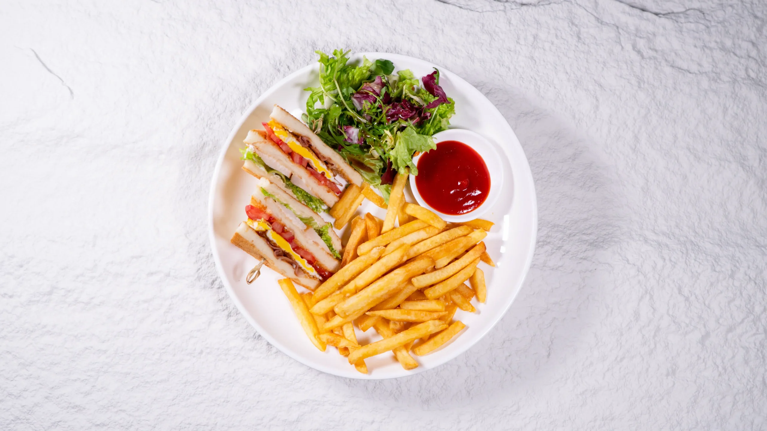 Club sandwich in Koufonisia