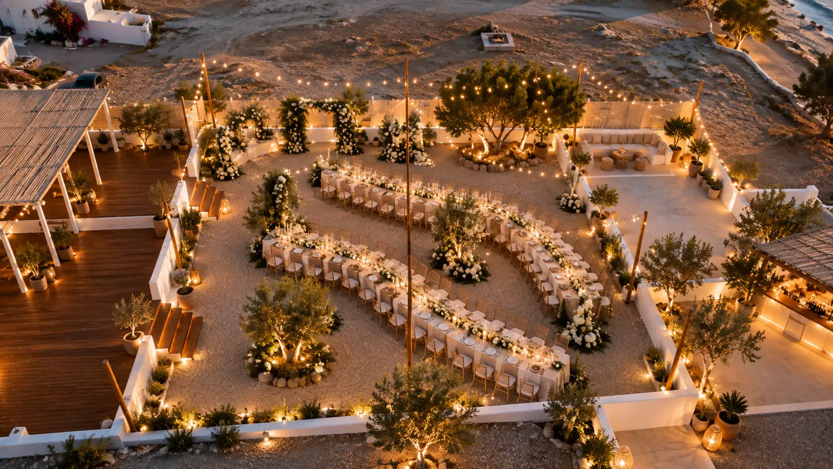 IDOLIA evening setting